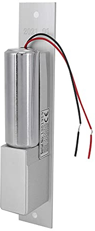 Cerradura de puerta eléctrica, Cerradura de perno eléctrico Apagar y desbloquear Cerradura de puerta con perno electrónico Cerradura de embutir eléctrica de baja temperatura para