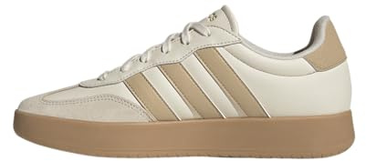Adidas Mens Barreda, Wonder White/Magic Beige/Gum, 10.5 UK
