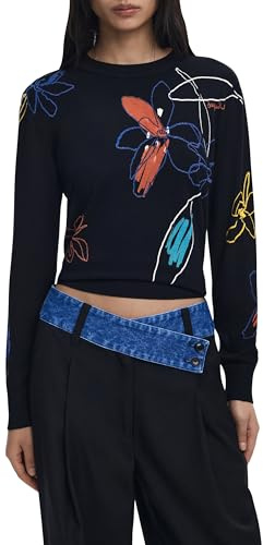 Desigual Damen 25wwjf33 Pullover (1er Pack)
