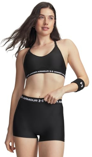 Under Armour Crossback Low Sport-BH Damen Weiß Damen