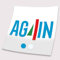 Adesivo in vinile prespaziato “AG4IN NAPOLI” per moto e auto