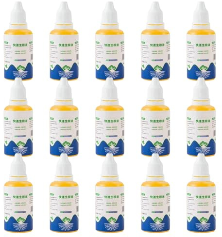 15 Bottles Fast Acting Plant Rooting Liquid Enhances Transplants Success Rate For Flowers Succulents Cuttings Succulents Rooting Enhancer
