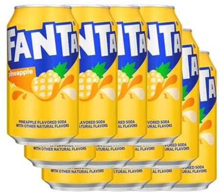 Fenta Pineapple (USA) 12er-Pack (12 × 355ml Dose) – US-Version – inkl.