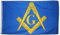 Flaggenfritze Fahne/Flagge Freimaurer + gratis Sticker