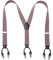 KANGDAI Hosenträger für Herren Breit Y Style 3.5 CM Mit Sehr 6 Starke Metall Clip Durable Elastic Verstellbare Hosenträger Geschenkbox für Herren und Damen