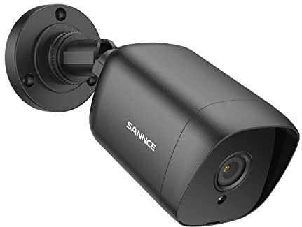 SANNCE Security Camera,1080P HD CCTV Surveillance Bullet Camera IP66 Weatherproof Indoor Outdoor TVI Camera IR Cut, 100ft/30M Night Vision(Need Work with Recorder) -Black