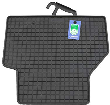 PETEX Gummimatten passend für Caddy V ab 11/2020 hinten schwarz 2-teilig