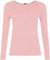 WearAll Ladies Long Sleeve T-Shirt Top Womens Pink S-M