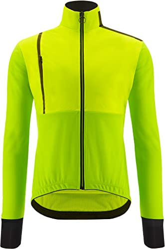 Santini Giubbino Invernale Vega Absolute (L, Verde Fluo)