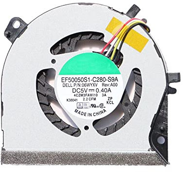 RAKSTORE Replacement Laptop CPU Cooling Fan Compatible with DELL Inspiron 3000 3135 3137 Quiet Cooler Fan EF50050S1-C280-S9A