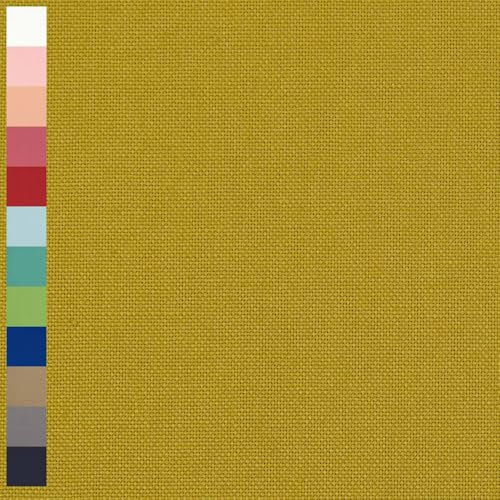 Canvas Stoff Fabian aus 100% Baumwolle, Leinenoptik, uni curry (Länge am Stück: ab 0,50m / Breite: 140cm)