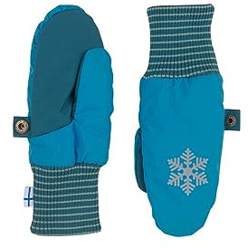 Finkid Jungen Handschuhe RUKKANEN 1632028 in türkis, Kleidergröße:S, Farbe:türkis