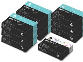 GreenFix / Cool Water 14,4 - 20,0 °C Bio-Hochleistungs-Surfbrettwachs, natürlich ozeanfreundlich, hergestellt in Frankreich, nicht schmelzend in der Sonne, Gewinner 2009 EU Innovation Award (10er Pack