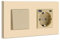 BSEED Interruptor de luz con Enchufe,Enchufe USB C,carga rápida 20 W, interruptor de botón de 1 Gang 1 Vía con Enchufe Schuko Empotrado, Interruptor de pared con enchufe USB/tipo C con marco de PC,Oro