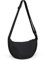 heekpek Umhängetasche Damen Crossbody Bag Nylon Wasserdicht Leicht Halbmond Schultertasche Casual Umhängetasche mit Verstellbarer Schultergurt, Schwarz