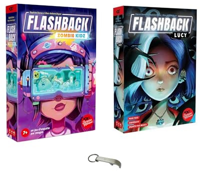 Zombie Kids Flash Back + Flash Back Lucy versión francesa + 1 Decap Blumie (Back + Lucy)