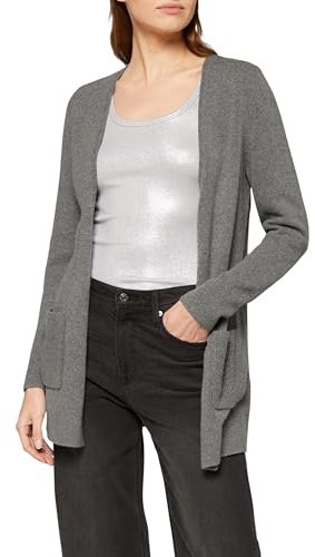 s.Oliver Lange Strickjacke mit Rippbündchen
