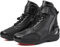 DJFOG Stivali da moto alti unisex Equipaggiamento protettivo congiunto, Stivali comodi da bici da cross alla moda, Stivali da motocross in pelle microfibra impermeabile,Nero,41
