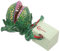 BESPORTBLE 1stk Halloween-Dekoration Halloween-Party-Ornament Halloween-Blumenverzierung Künstliche Pflanzen Im Freien Outdoor-Figuren Halloween-einsätze Halloween-tischplatte Feenfigur Harz