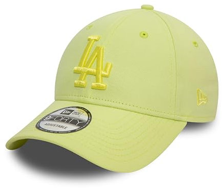 New Era Los Angeles Dodgers MLB Cap tonales Teamlogo LA verstellbar Kappe Pastell gelb - One-Size