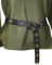 Leonardo Carbone® Unisex Wikinger Ringgürtel aus Robustem Leder Danal - Ledergürtel Herren, Mittelalter Kleidung, Gürtel Damen, LARP, Karneval, Cosplay, Hobbit Kostüm - 100% Echtleder Schwarz
