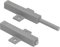 DrucktüRöFfner Push To Open TüRöFfner, Magnetische TüRschnäPper Push To Open TüRöFfner Druck Touch Release Schrank Magnet Magnetische Entriegelungsriegel FüR Groß Kleiderschrank Kleiderschrank Grau