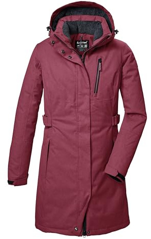 Killtec Damen Kow 303 Wmn Prk Funktionsparka/Parka mit abzippbarer Kapuze