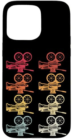 Retro Film Projector Case for iPhone 15 Pro Max