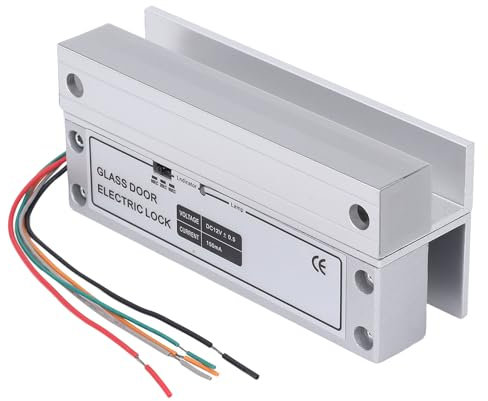 Serratura elettrica a catenaccio, serratura elettrica per porta in vetro con segnale di feedback, serratura elettronica per porta a catenaccio, sistemas di controllo accessi a