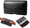 Porta Celular de Cintura en Cuero Natural para Smartphone, Bolsa Porta Celular para Samsung Galaxy S24 S23 S22 S21, Pochette Cinturón Hombre para Teléfono para iPhone 15 14 13