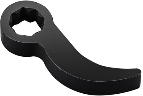 Pry Bar Wrench Adapter 1/2 Inch Drive Crowbar Head for Half Shaft Removal Car Repairing Tools Metal Black 14mm Fit Breaker Bar Ratchet Compatibility