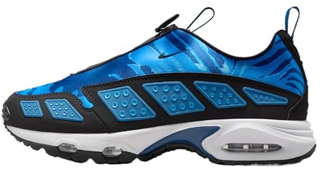 Nike Air Max SNDR Camo Women's Shoes (Court Blue/Aluminum/Blue Tint/Black), Court Blue, 5.5 UK