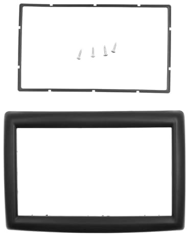 Kit Autoradio Cache-Radio Kit De Montage D'autoradio 2din pour Megane II 2003–2009, Cadre Stéréo, Panneau Facial, Tableau Bord, Adaptateur, Lunette