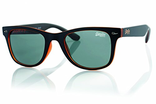 Superdry SDS Rookie 104 Lesebrille Größe 52-22 / schwarz/orange / 0 Dioptrien