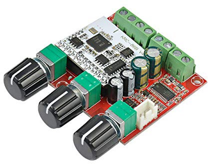 Digitalkey TPA3110D2 Amplificatore Bluetooth Subwoofer, 30W 2.1 Channel Active Digital