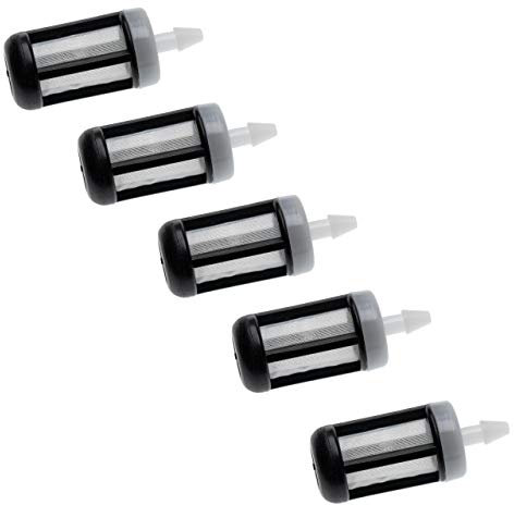 vhbw 5x Kraftstofffilter kompatibel mit Stihl BR 320, BR 320 L, BG 86 C, BR 106 Gartengeräte z.B. Motorsäge, Motorsense