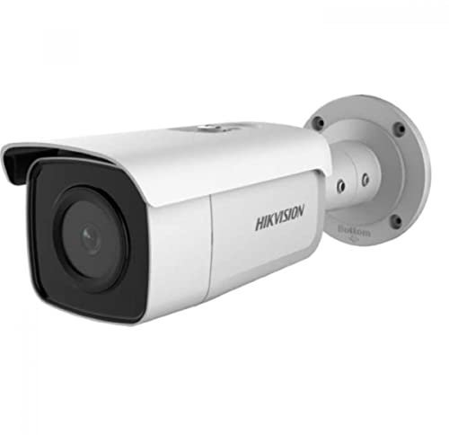 Hikvision DS-2CD2T46G2-ISU/SL(2.8mm) Bullet Überwachungskamera mit 4 Megapixel, professionelle Überwachungskamera, Acusense Kamera mit Fehlalarmfilter