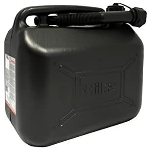 Hilka 10L nero plastica combustibile lattina