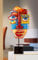 GILDE Skulptur Vite naso - Metall - Mehrfarbig - Höhe 64,5cm - Gesichtsmotiv - Kunst - Dekoration - Wohnaccessoire - Wohnzimmer