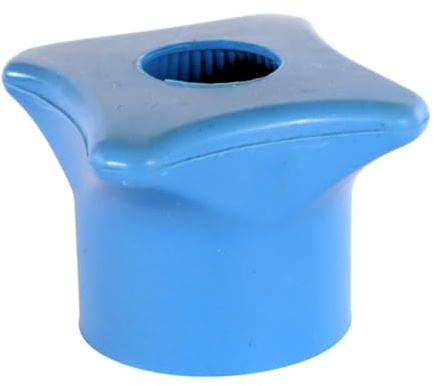 Olanmarp Ouvre-bouteille révolutionnaire en plastique pour personnes âgées et personnes ayant une fonction de la main réduite - Simple et sûr (bleu, 1 pièce)