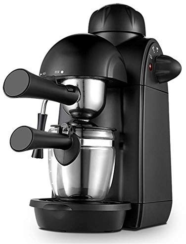 NOALED Máquinas de café de Grano a Taza, máquina de café Italiana, Mini cafetera Comercial pequeña para el hogar, Espuma semiautomática Completa Tipo Vapor