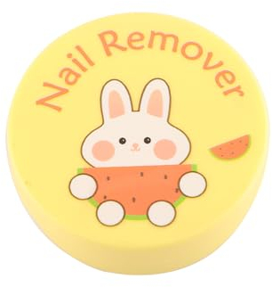 Nail Polish Remover Pads,42PCS Nail Varnish Remover Wipes,Nail Polish Removal,Lint Free Wipes for Nails,Small and exquisite design,Easy to Carry (Yellow)