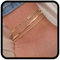 Flovel Boho Fishbone Fußkettchen Gold Geschichtete Fußkettchen Armbänder Sommer Strand Fußkette für Frauen