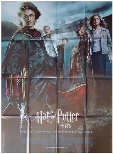 HARRY POTTER ET LA COUPE DE FEU Affiche Cinéma Originale Grand Format (156 x 116 cm PLIEE) Film 2005 Daniel Radcliffe Emma Watson