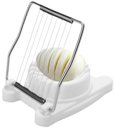 Kitchen Multifunctional Divider- Portable Stainless Steel Fancy Egg Slicer | Wire Egg Slicer | Egg Cutter for Hard Boiled Eggs | Kitchen Gadgets | Wire Slicer for Butter Cheese Strawberry Egg
