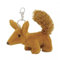 Porte-clés figurine peluche Le Petit Prince (Renard)