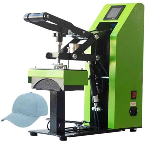 Miuxe Máquina De Prensa De Calor Profesional Portátil para Gorras, Impresión por Transferencia De Calor Curvada para Sombreros Estructurados Y Proyectos De Sublimación Y Planchado HTV