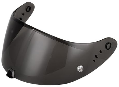 CHICSTYLE Adatto for Casco EXO Scorpion R1/1400/520 Lente for Casco Giorno E Notte Lente Universale Antipolvere E Antivento(Black)