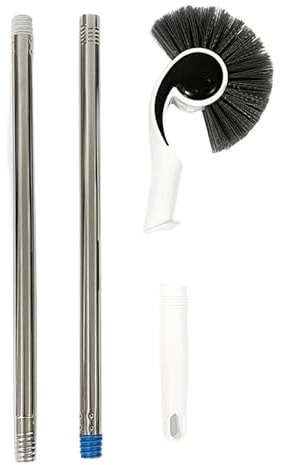 Aquarium-Reinigungsbürste – 95 cm langer Griff, Aquarium-Algenschaber, abnehmbare Aquarium-Reinigungsbürste für Glasaquarien mit weichen Borsten zur Reinigung toter Ecken und Aquarien