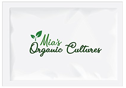 Live Organic RAW MILK KEFIR Grains - Grass-Fed Cow's MILK Kefir Grains Organically Grown By Mia's Organic Cultures®
